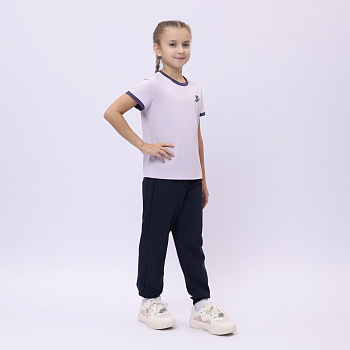 YHSU162-2 Футболка S/S фиолетовая